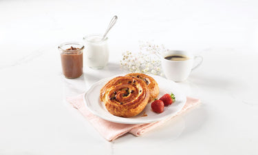 Image of COM: Bread Bun Brioche Chocolate Ready to Bake - 72 x 110 Grams